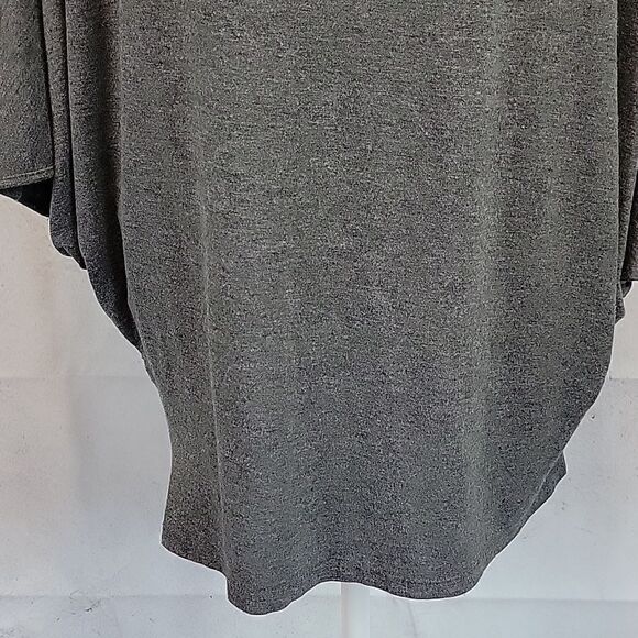 S & D pullover crewneck sweater in marled grey Women's Size M - Picture 3 of 12